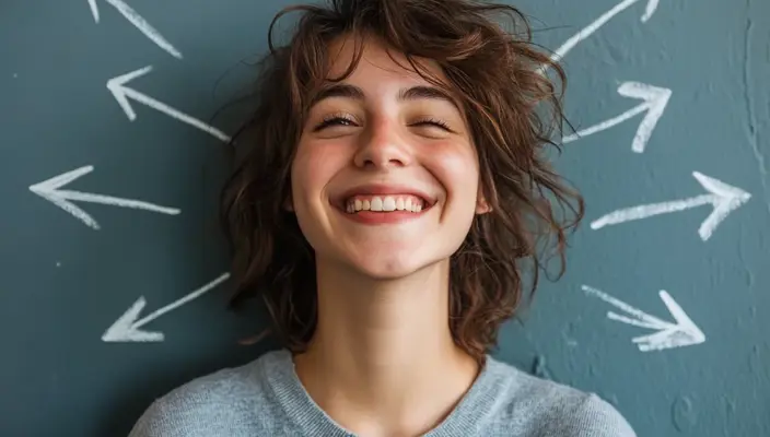 Shoutdigital A Person Smiling Surrounded By Arrows Pointing T F6c855e2 3Ac7 47E0 Bfb9 5A413c742605 0