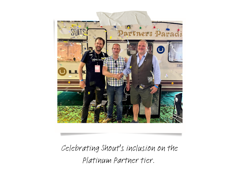 celebrating Shout's Inclusion on Umbraco Platinum Partner Tier